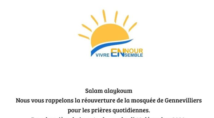 Ouverture prière du vendredi